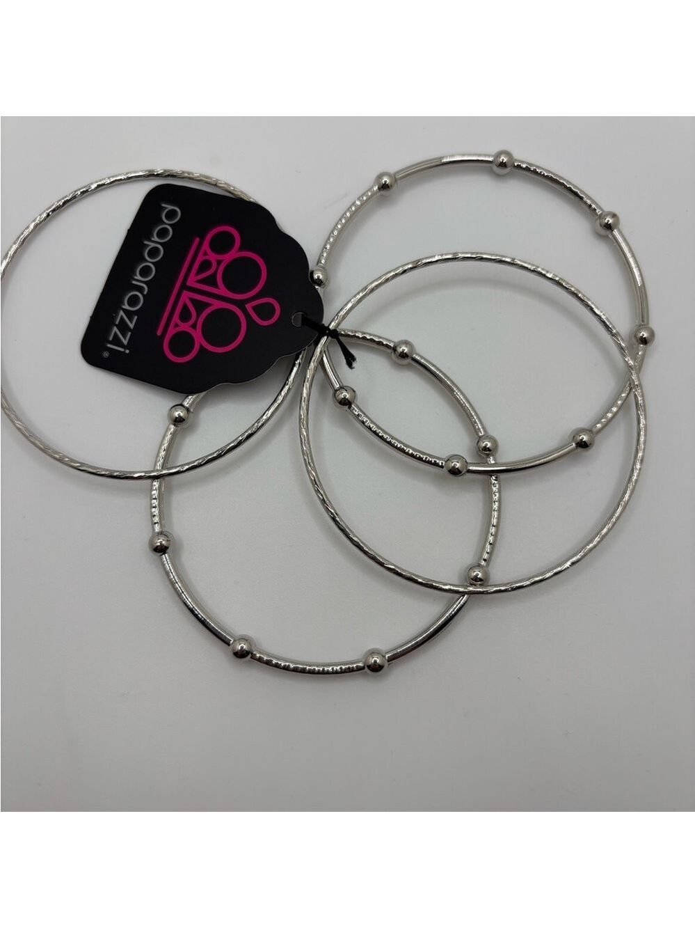 Paparazzi Silver Bracelet Set